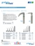 Product Sheet - Laryngoscope Sets